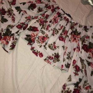 Ambiance Rose Off The Shoulder Top